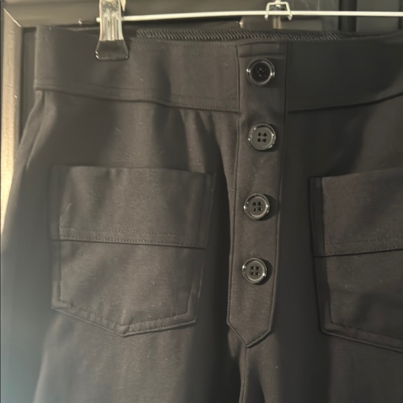 HALARA Black High-Waisted Pants - Picture 2 of 4